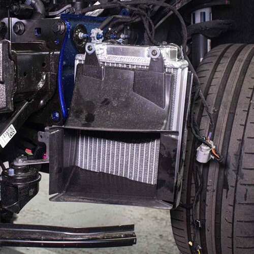 VW Golf R MK8 2020+ - Aluminium Performance Auxiliary Radiator - Image 6